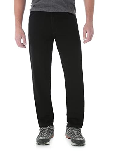 Image of Wrangler Men's Rugged Wear Classic Fit Jean, Black, 31x32