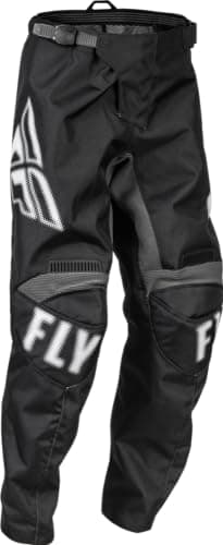 Image of Fly Racing 2023 Adult F-16 Pants (Black/White, 26)