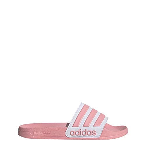 Image of adidas Adilette Shower Slides Women's, Pink, Size 5