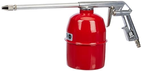 Image of Original Einhell Spray Gun with Suction Cup (Compressor Accessories, 900 ml Suction Cup, Infinitely Adjustable Extractor Lever, Rotating Nozzle, Includes Plug Nipple)