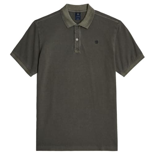 Image of G-Star Men's Dunda Slim Polo , Grey (asfalt gd D11595-D756-B575), M