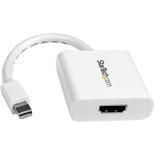 Image of StarTech.com Mini DisplayPort to HDMI Video Adapter - White