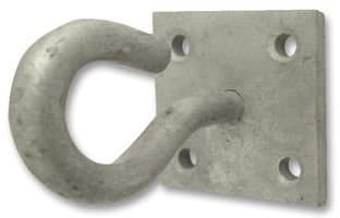 Image of HOOK ON PLATE 50X50MM HDG (PK2)