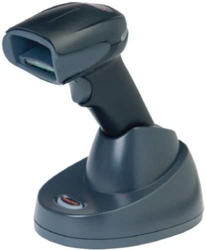 Image of Honeywell Xenon 1902gSR Standard Range Barcode Scanner. 2D Imager, Bluetooth, Includes Charging/Communication Base and USB Cable. Color: Black.