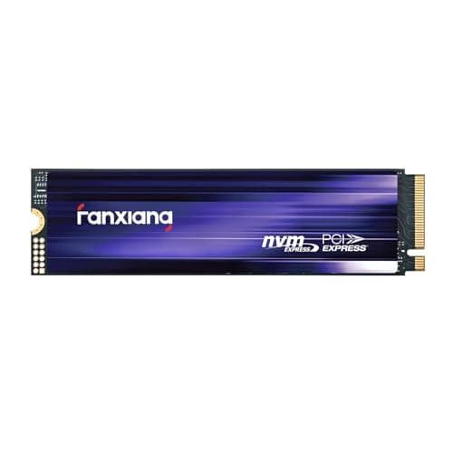 Image of fanxiang 1TB NVMe SSD, Read Speeds Up to 7300MB/s with Cooling Sticker, M.2 2280 PCIe 4.0 X4 with 700TBW, Dynamic SLC Cache, Internal Solid State Drives Compatible with Desktops Laptop PC, PS5 Gaming