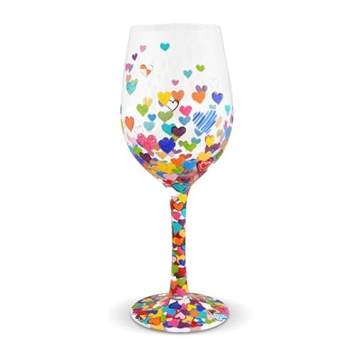 Image of Lolita Hearts A Million Wine Glass