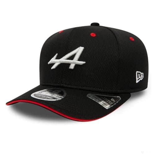 Image of New Era Alpine Reanault F1 950 Stretch Snap Team Cap (Black - Team Dash, Medium/Large, l)