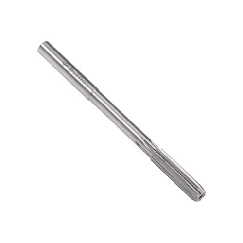 Image of sourcing map 6.3mm Chucking Reamer, HSS Cobalt M35 Lathe Machine Reamer D4 6 Straight Flutes, Round Shank Milling Cutting Tool, for Stainless Steel Alloy Copper Metal