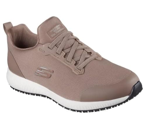 Image of Skechers Men's Squad Sr Myton Sneaker, Taupe, 8 UK