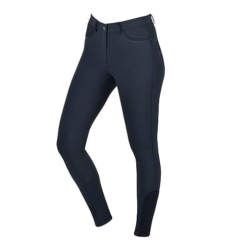 Image of Dublin Shelby Full Seat Breeches, Ink Navy, Ladies 14/32"