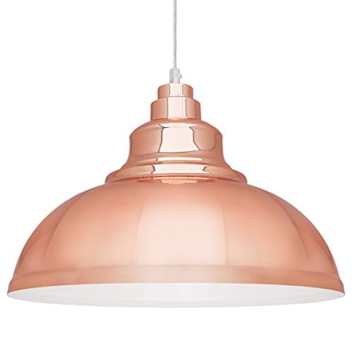 Image of Long Life Lamp Company Classic Modern Copper Pendant Light Shade Dome Iconic Kitchen Island Ceiling Lights M0153