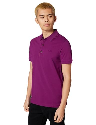 Image of BOSS Men's Polo Shirt, 674bright Pink, M