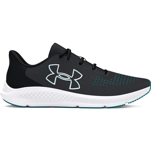 Image of Under Armour Mens Charged Pursuit 3 Big Logo Running Shoes Grey 8