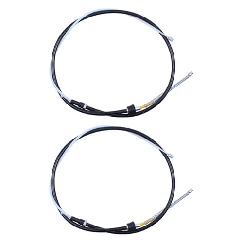Image of HouYeen Rear Right and Left Handbrake Cables for Sea-t Cordoba Ibiza mk3 Sko-da Fabia mk1 mk2 V-W Fox Polo 9N mk4 2001-Onwards