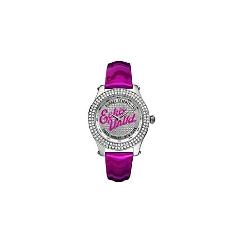 Image of Marc Ecko Estate/Antique Watch E10038M5 with Rollie Silver Dial and Pink Patent Strap