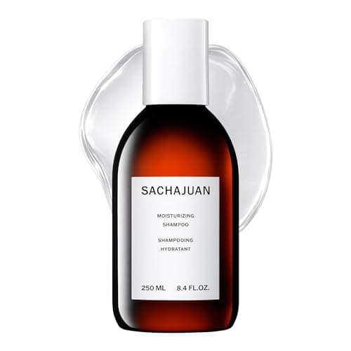 Image of SACHAJUAN Moisturising Shampoo 250ml Designed For Dry, Bleached or Colour Treated Hair In Need Of Deep Hydration. Replenishes Moisture, Leaving Hair Feeling Soft, Healthy & Manageable.