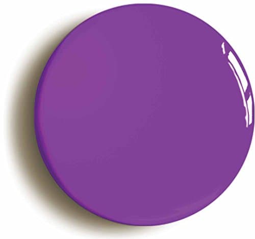 Image of PLAIN PURPLE BADGE BUTTON PIN (Size is 1inch/25mm diameter)