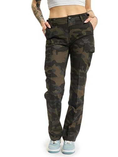 Image of Brandit Ladies BDU Ripstop Trouser, dark camo, 26