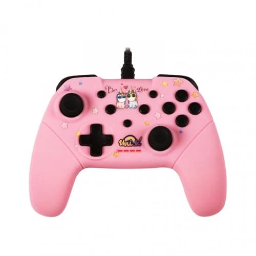 Image of Konix Unik Switch Wired Controller (Be Love Pink)