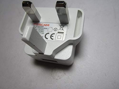 Image of Replacement for WHITE UK 5V 5.0V 1A 1000mA USB Plug AC-DC Adaptor Power Supply Charger