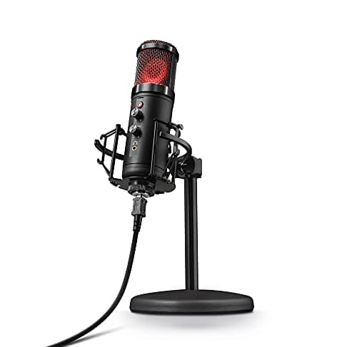 Image of Trust Gaming GXT 256 Exxo USB Streaming Microphone for PC, Laptop and PS4 , Black