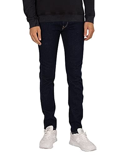 Image of Replay Mens Hyperflex Anbass Slim Jeans Dark Blue 30W / 30L
