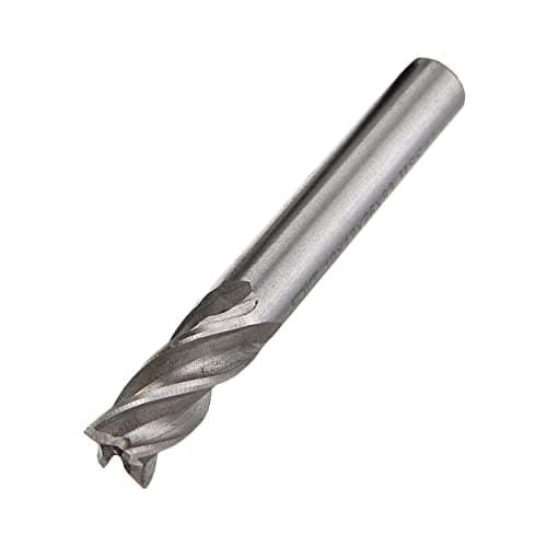 Image of Milling Cutter SUPERTOOL 12 MM Diametre HSS CNC 4 Flute Straight Shank Square Nose End Mill Cutter Drill Bit for Copper, Aluminum, Tool Steel, Cast Iron, etc.