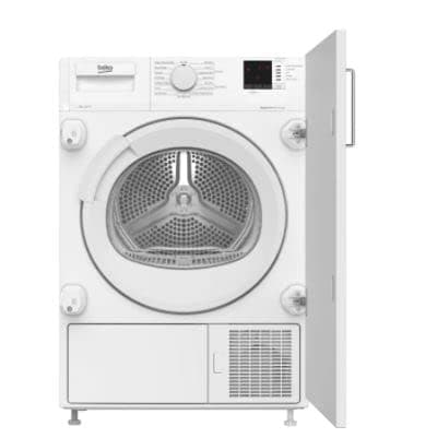 Image of Beko DTIKP71131W Integrated 7Kg Heat Pump Tumble Dryer - White - A++ Rated