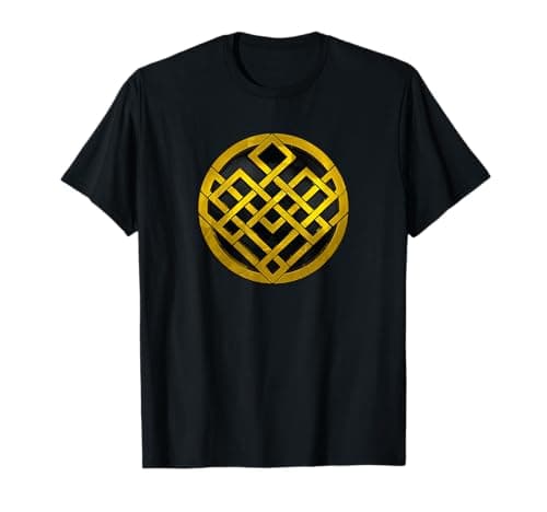 Image of Marvel Shang-Chi and the Legend of the Ten Rings Gold Icon T-Shirt