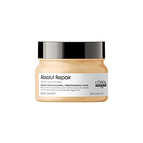 Image of L'Oréal Professionnel Repairing Hair Mask for Damaged and Dry Hair, with Quinoa, Series Expert, Absolut Repair Mask, 250 ml