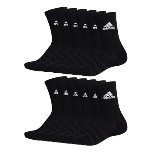 Image of Adidas Cushioned Sportswear Crew Socks (3-pack) - 46-48
