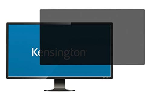 Image of Kensington Monitor Screen Privacy Filter 20 Inch, 16: 9, LG, ViewSonic, Samsung - limits viewing angle supporting GDPR compliance, reduced blue light via anti-glare coating