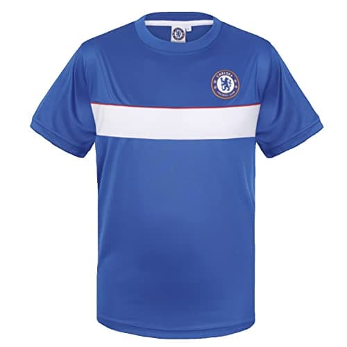 Image of Chelsea Official Gift Boys Poly T-Shirt Royal 12-13 Years XLB