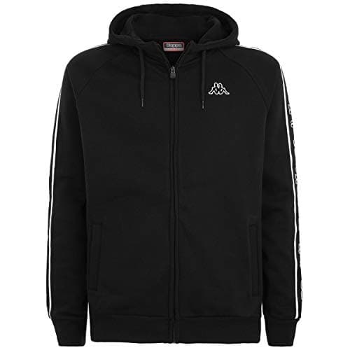 Image of Kappa Logo Tape ALIWE Men's Sweatshirt - Black - L