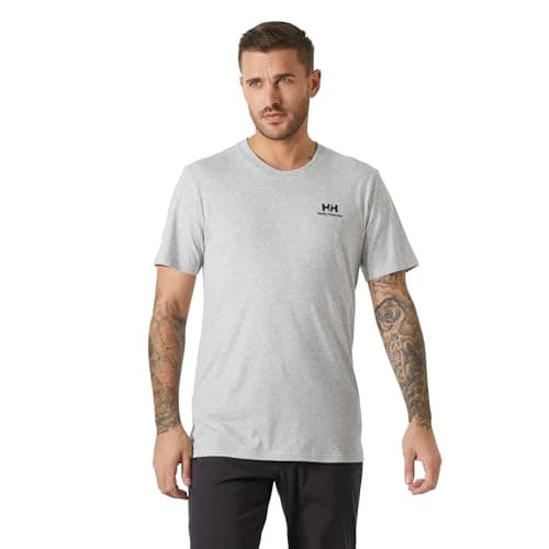Image of Helly Hansen Men's Nord Graphic T-Shirt, Grey Melange 3.0, M