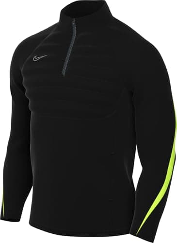 Image of NIKE Men's Academy Winter Warrior Therma-fit Global Half Zip Football Top for Men Football Top