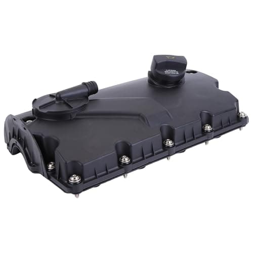 Image of iSpchen Valve Cover Cylinder Head Cover Rocker Engine Valve Cover 038103469AD with Gasket for VW Golf Passat for Audi A3 for Seat Leon for Skoda 1.9 Car Engine Valve Cover 038103469AH 038103469S