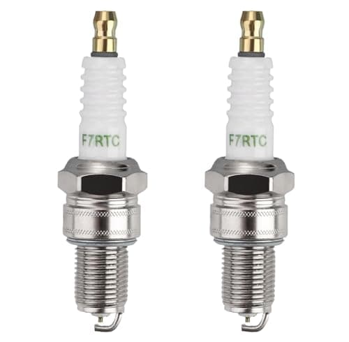 Image of 2Pcs F7RTC Spark Plug Replacement for NGK 5534 BPR7ES V-line-19, High Performance Spark Plugs Compatible with Bosch 7992 WR5DC 4038 Champion RN7YC DEN SO W22EPR-U AC Delco Car Motorcycle Lawnmower