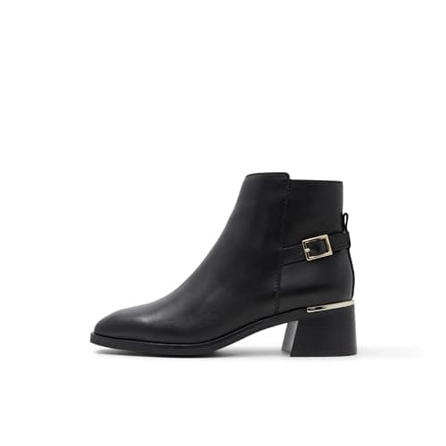 Image of ALDO Women's Serrafina Ankle Boot, Black, 4.5 UK