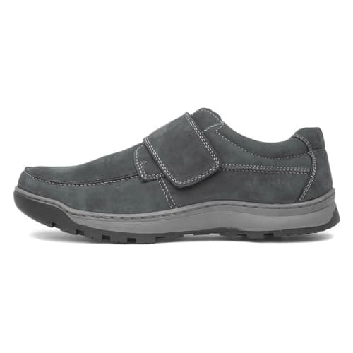 Image of Hush Puppies Male Casper Touch Fastening Shoes, Navy, 7