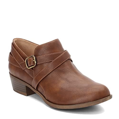 Image of LifeStride Women's Adley Ankle Boots, Whiskey, 38.5 EU Weit