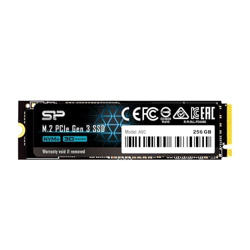 Image of Silicon Power PCIe M.2 NVMe SSD 256GB Gen3x4 R/W up to 2, 100/1, 200MB/s Internal SSD