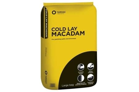 Image of 5 x Tarmac Repair Cold Lay Ready to Use Macadam 25KG Bags for patching Roads Paths Potholes & Driveways