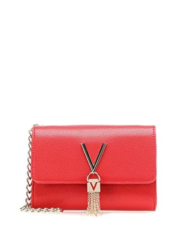 Image of Valentino by Mario Valentino Womens VBS1R403G Divina Clutch Red (ROSSO)