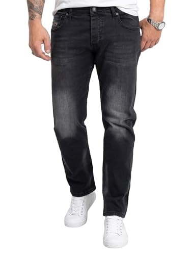 Image of Rock Creek RC-2098 W29-W44 Men's Designer Jeans Denim Blue, Rc-2280-dark grey, 32 W/32 L