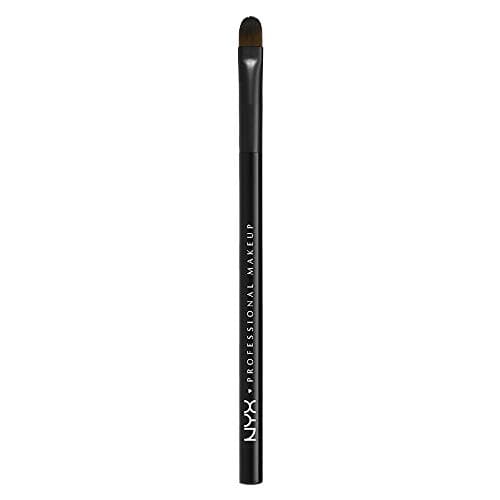 Image of NYX Professional Makeup Beauty Pro Flat Detail Brush - Soft Synthetic Fiber Makeup Brush, Cruelty Free, Flat Smooth Brush, Flat Detail and Lighweight, 0.021 kg