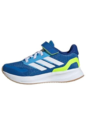 Image of adidas Unisex Kids RUNFALCON 5 Shoes Kids, Bright Royal/Cloud White/Lucid Lemon, 12.5 UK Child