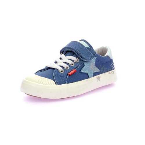 Image of Kickers Kickgoldi 121407230053 Trainers, Blue, 8 UK Child