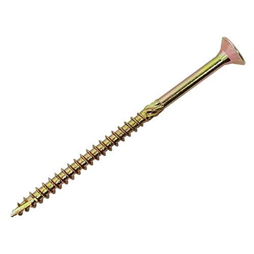 Image of Spectre Advanced Multi-purpose Woodscrews | 6.0 x 150mm | Zinc Yellow Passivated | Box 100