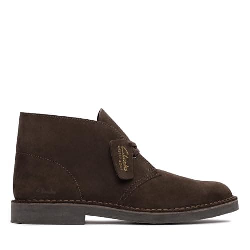 Image of Clarks Desert Bt Evo Mens Dark Brown Suede, 10